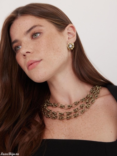 Серьги Fiore di Firenze OR9322 CRY POUSSET фото 3