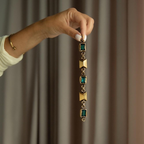 Браслет Thot Gioielli, с рейнстоунами, TG25.1-BRV38 золотистый фото 2