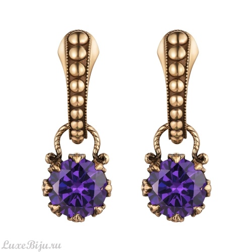 Серьги Fiore di Firenze OR0588-2033 AMETISTA
