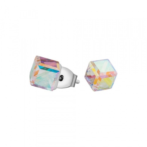 Пусеты Fiore Luna Crystal AB  SI, SWE1127/1 CAB S