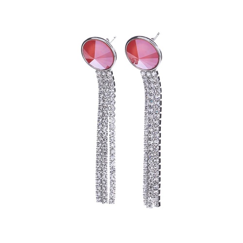 Серьги Moon Paris, Ringo, с кристаллами, MR-22.03-063 персиковый