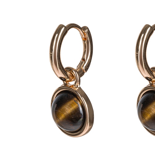 Серьги Fiore Luna TIGER EYE, LE1115 BR/G фото 3