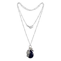 Колье Fiore Luna NATURAL LAPIS, LN5123 BL/S
