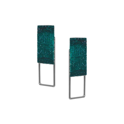 Серьги Katerina Vassou, Anemone, с кристаллами, KV24.1-308933B серебристый фото 2