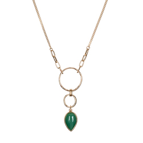 Колье Fiore Luna GREEN AVENTURINE, LN3171-5 G/G фото 3