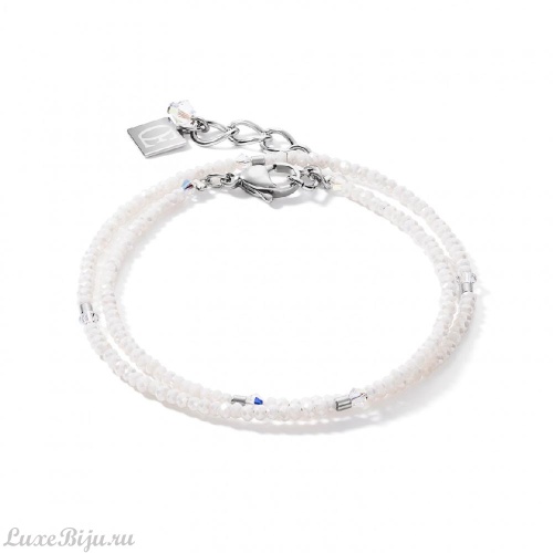 Браслет Coeur de Lion White-Silver 5033/30-1417 фото 2