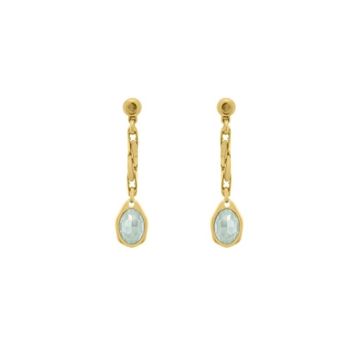 Серьги VIDDA, Cibeles, с кристаллом Swarovski, VD24.2-01983 мятный