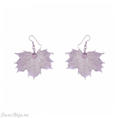 Серьги Ester Bijoux Клён LF40C-VIOLET