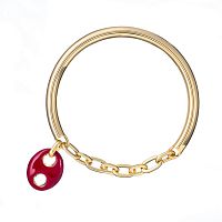 Колье Francesca Bianchi, гривна с эмалью, FB25.2-FBD2 красный