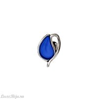Кольцо Tra-la-ra, Infinity, разъемное, со вставкой из смолы, TLR23-231P301 синий