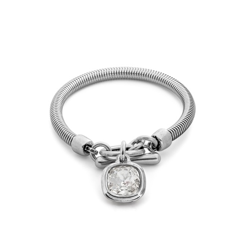 Браслет Ciclon, Solitario, с кристаллом Swarovski, CN-EMO112 хрустальный, 21