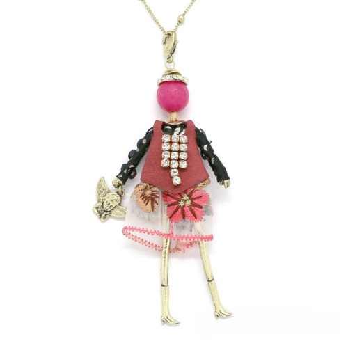 Подвеска Miamelie, кукла Амина, MiA-2604-CL8884 золотистый