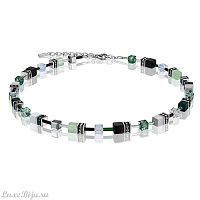 Колье Coeur de Lion Green-pastel 2838/10-0536