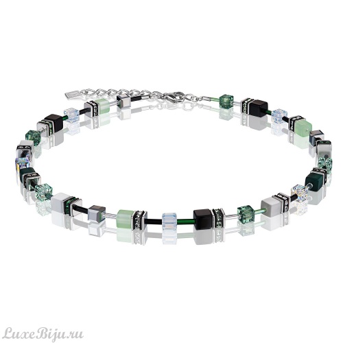 Колье Coeur de Lion Green-pastel 2838/10-0536