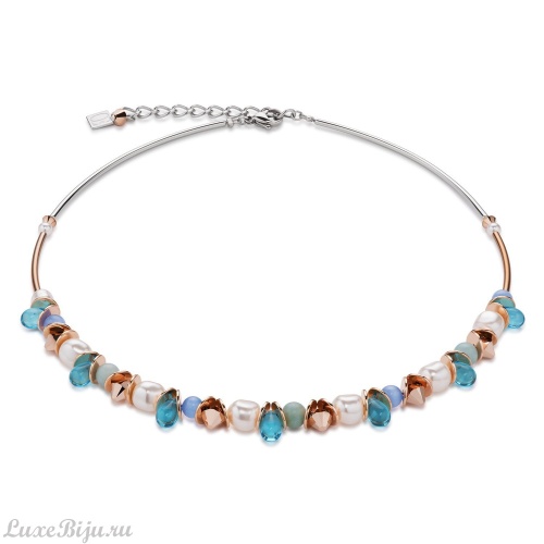 Колье Coeur de Lion Turquoise 4863/10-0600