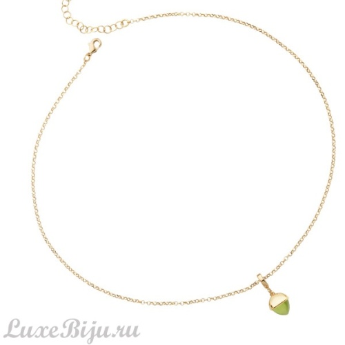 Колье Boccadamo с кулоном Caleida Green XGR562DV G/G