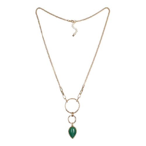 Колье Fiore Luna GREEN AVENTURINE, LN3171-5 G/G