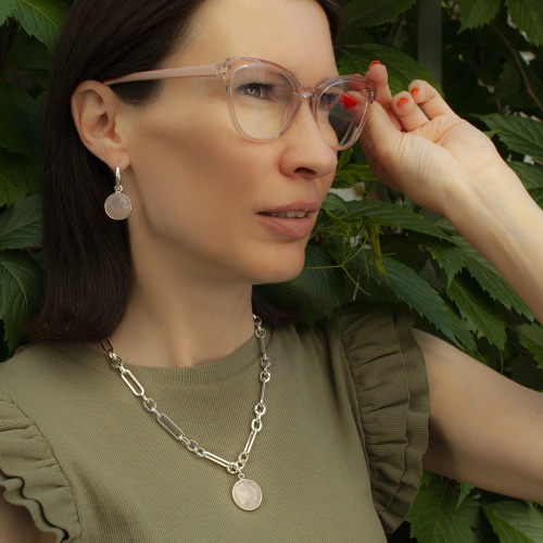 Колье Fiore Luna ROSE QUARTZ, LN5149 R/S фото 4