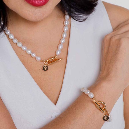 Браслет Fiore Luna String of PearlsTogl, CL4527 G фото 2