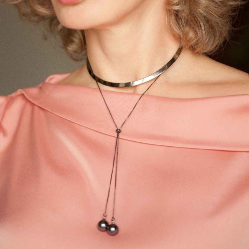 Чокер Possebon Graphite Pearl, B0501.3 S фото 2