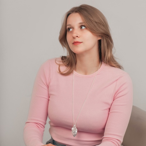 Колье Fiora Luna Metall Heart, LN5236 S фото 2