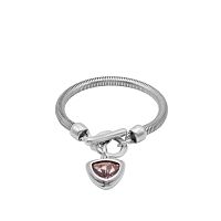 Браслет Ciclon, Majestic, с кристаллом Swarovski, CN-251110 розовый, 20