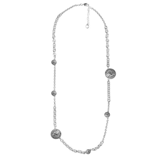 Колье Ciclon, Zoe, с монетами, металл, CN-245807 серебристый
