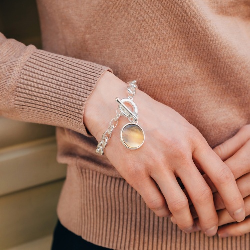 Браслет Fiore Luna Mare Black Shell, CL6008 S фото 3