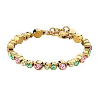 Браслет Dyrberg Kern TERESIA SG ROSE/GREEN, 420108
