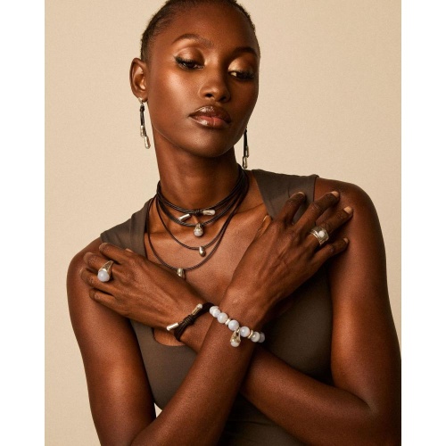 Кольцо VIDDA, Hera, с агатом, VD25.1-02141208 черный, 17 фото 3