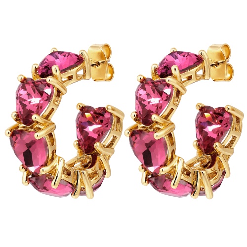 Серьги Dyrberg Kern HARDY SG ROSE, 480013 фото 4