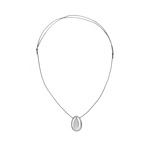 Колье Moon Paris, Ringo, с подвеской-каплей, цветная эмаль, MR-26.01-059 серебристый