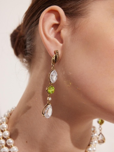 Серьги Fiore di Firenze OR0431 VERDE фото 3