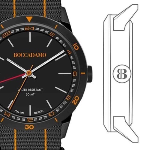 Часы Boccadamo Navy Black NV026 BW фото 4