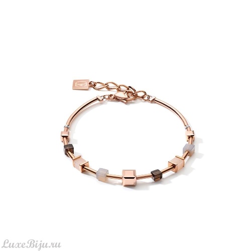 Браслет Coeur de Lion Rose Gold Brown 5059/30-1100 фото 3