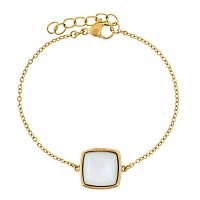 Браслет Fiore Luna Куб SHELL WHITE, CB02914-2 BW/G