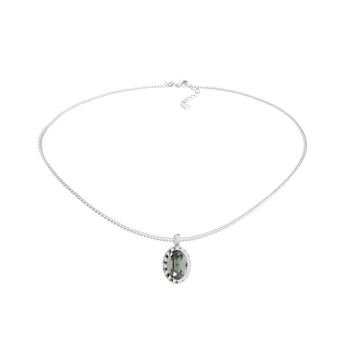 Колье Qudo TIVOLA UNICA big (S/P) Black diamond 3cm, 420539 фото 3