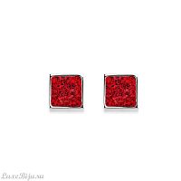 Пусеты Coeur de Lion Red, 0117/21-0300