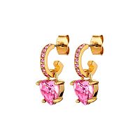Серьги Dyrberg Kern NINA SG ROSE, 420049 R/G