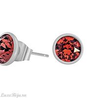 Пусеты Fiore Luna Parparadscha SWE297 PA S