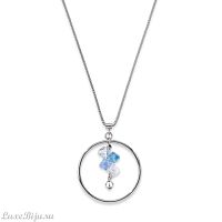 Колье Coeur de Lion Light Blue 5002/10-0720