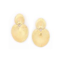 Серьги ORI TAO, Palmspring, пальмовый лист, OT24.2-12-32037 золотистый