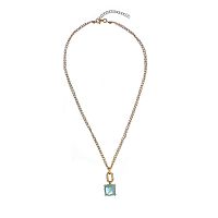 Колье Estrosia, с празиолитом, ES-CLM9-13A мятный