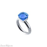 Кольцо Qudo Firenze sapphire 16.5 мм 611711 BL/S