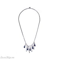Колье Tra-la-ra, Triangulo, с кристаллами Swarovski, TLR22-175P204 красный