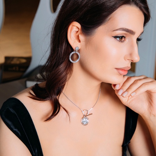 Колье Fiore Luna CAL, B2110SW-N01.1 BW/S фото 2