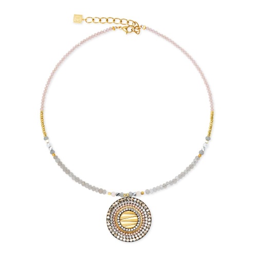 Колье Coeur de Lion Beige-Gold, 2036/10-1016