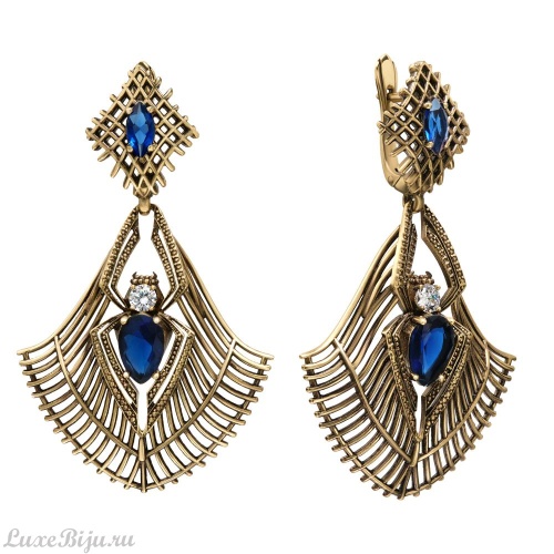 Серьги Fiore di Firenze OR310721 TANZANITE фото 3