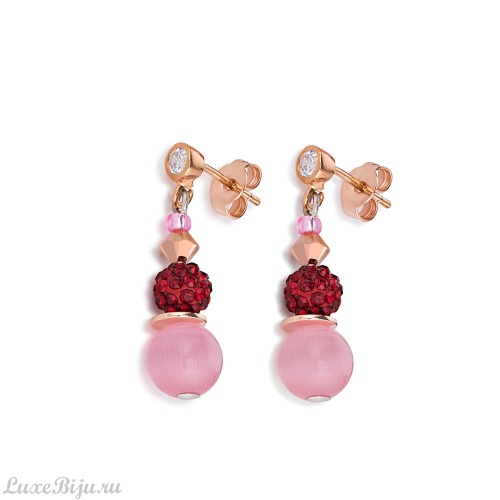 Серьги Coeur de Lion Red-Rose 4864/21-0319