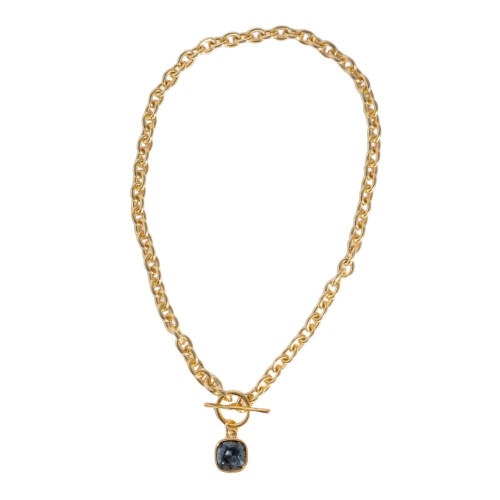 Колье Tucco, Camila, с кристаллом, TC26.1-TMC198-D черный